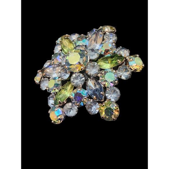 Wonderful Vintage WEISS Signed Dimensional Star Brooch (A4716) - Picture 3 of 6